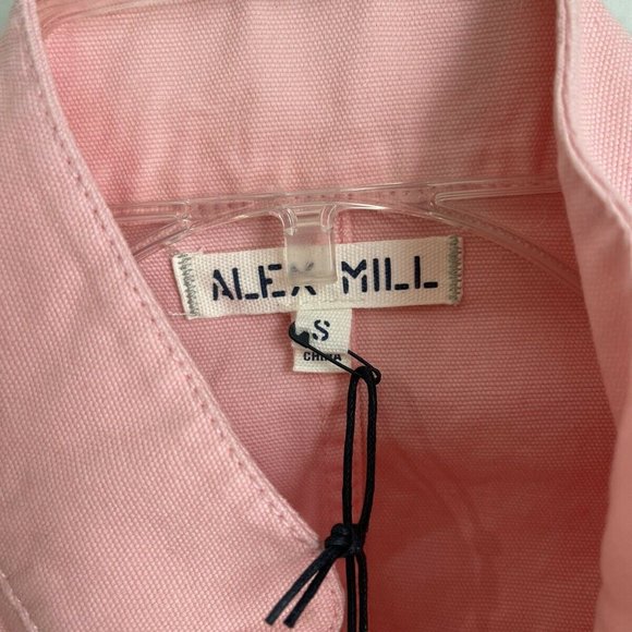New Alex Mill Pink Officer’s Jacket - Picture 2 of 6